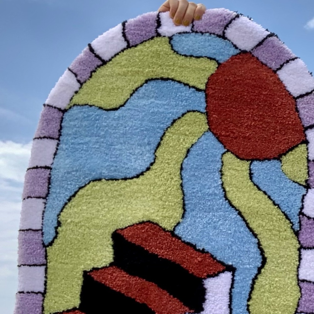 Handmade Rug - Picture 4 of 5